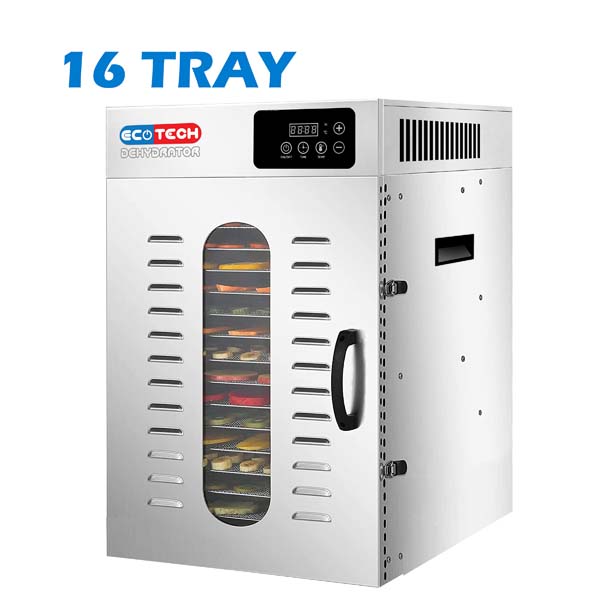 16 tray vegetable dehydrator machine
