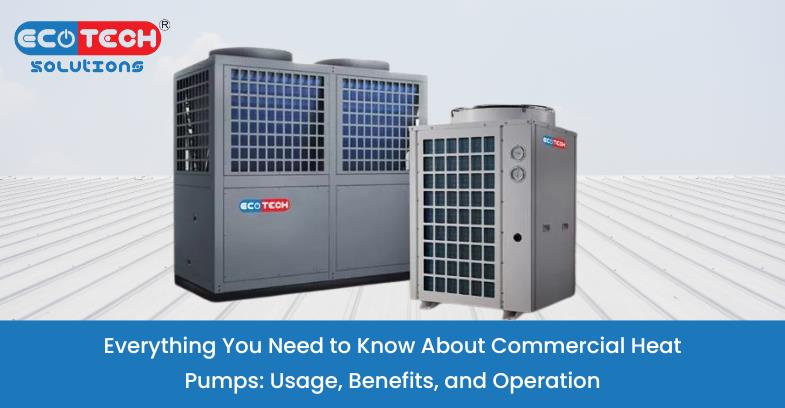 Commercial heat pump. Discover usage, benefits, and how to use