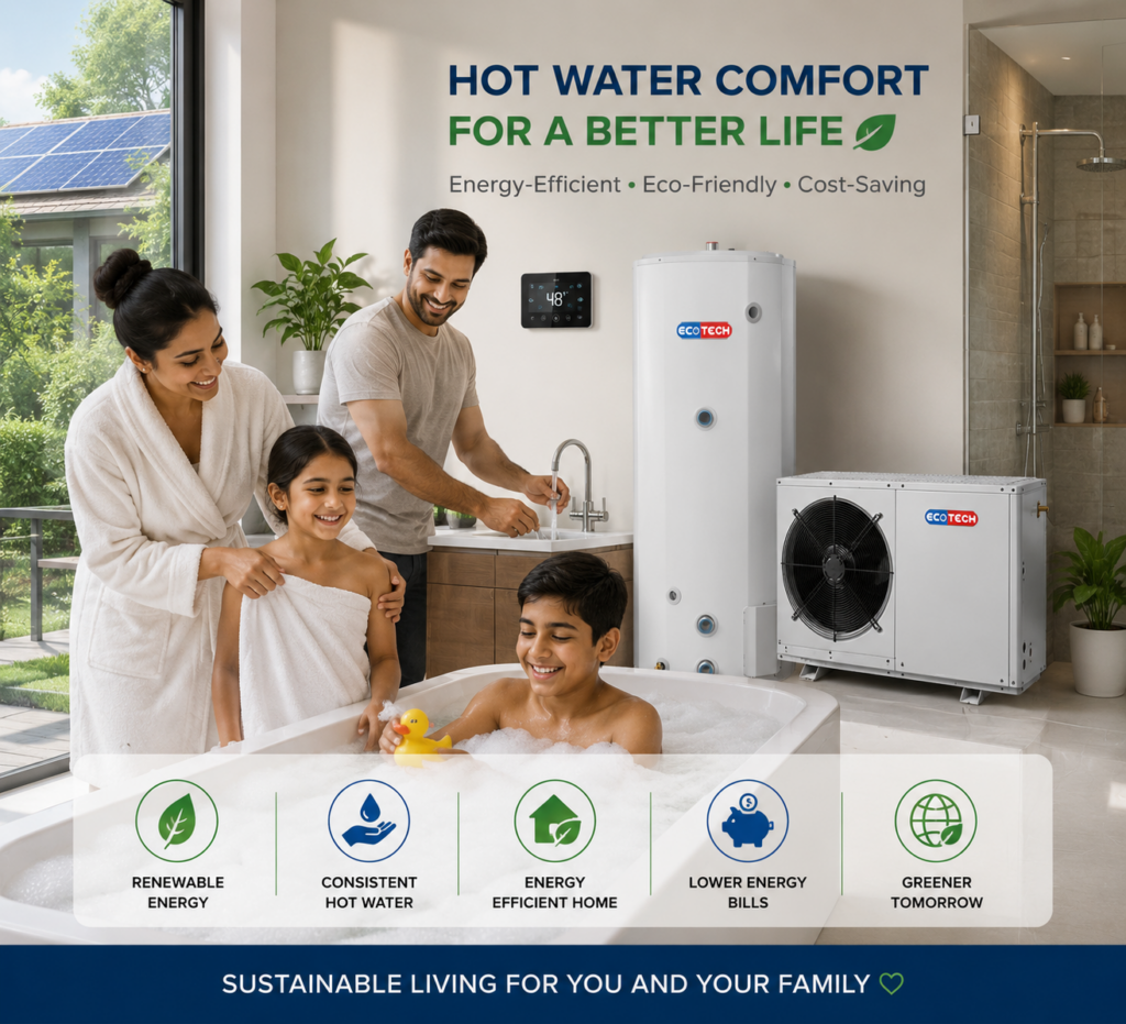Benefits of heat pump water heater for electricity savings