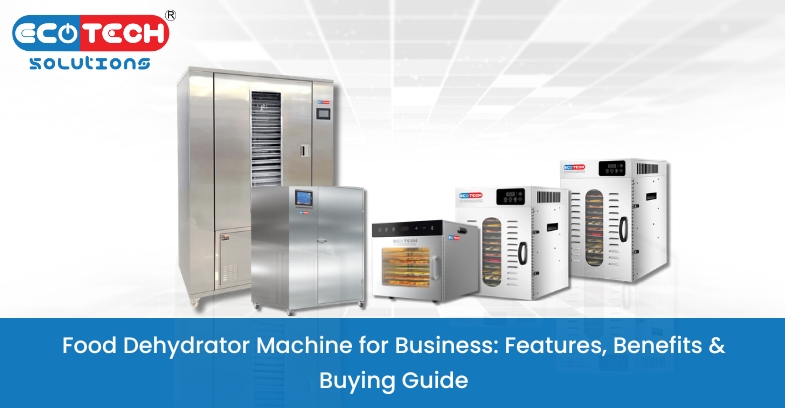 Food dehydrator machine for business used for commercial food drying in India